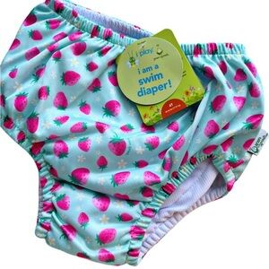 NWT I-play 4T strawberry swim diaper